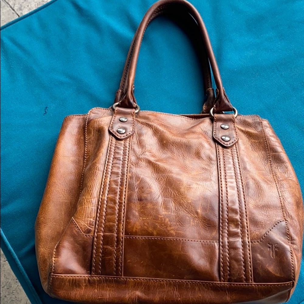 Frye Melissa Tote Bag - cognac